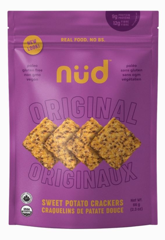 Nud Sweet Potato Crackers Original