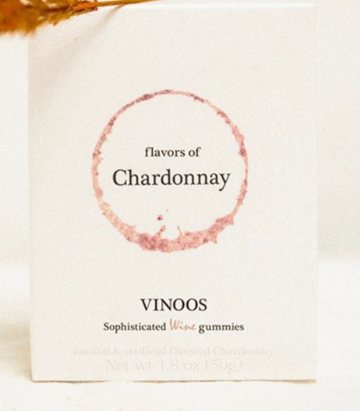 Vinoos Wine Gummy Chardonnay Flavor