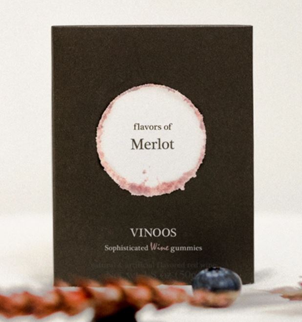 Vinoos Wine Gummy Merlot Flavor